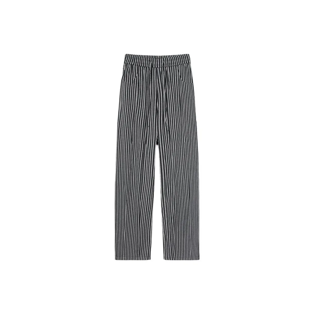 GURBAKS Повседневные брюки Мужские Темно-серые