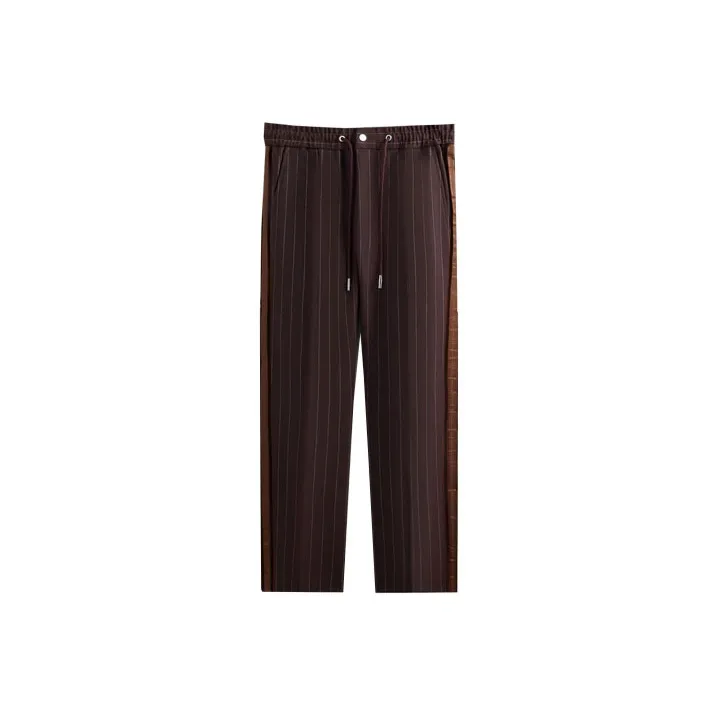 KITH FW23 Casual Pants Unisex Burgundy
