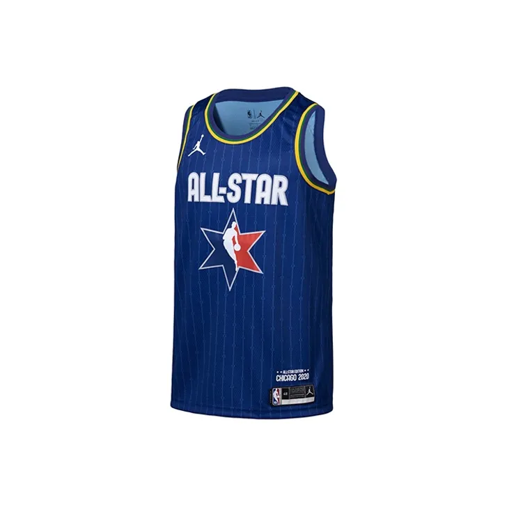 Jordan Basketball Jerseys Men's Blue