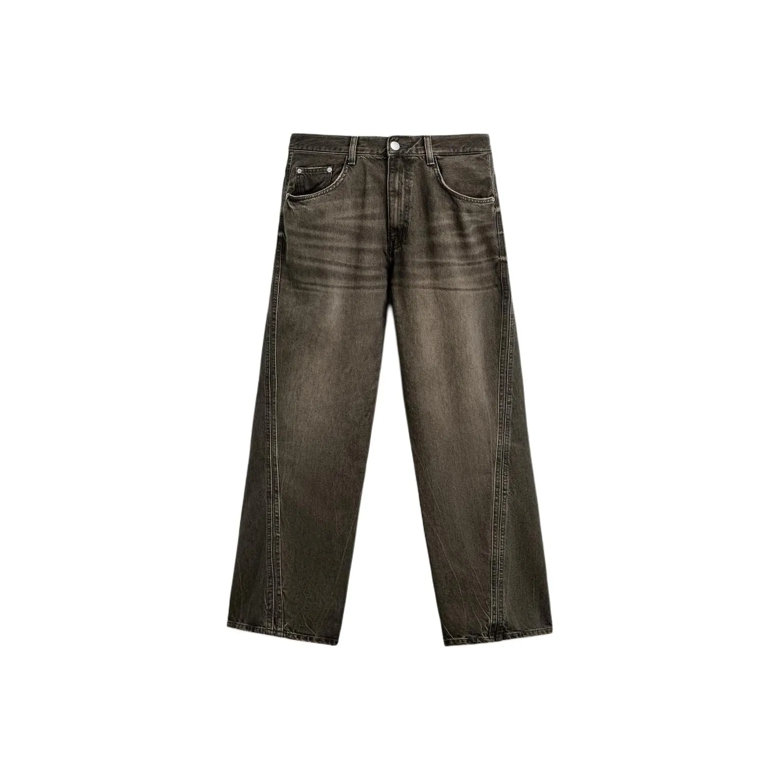 ZARA Jeans Men's Brown/Dark Taupe