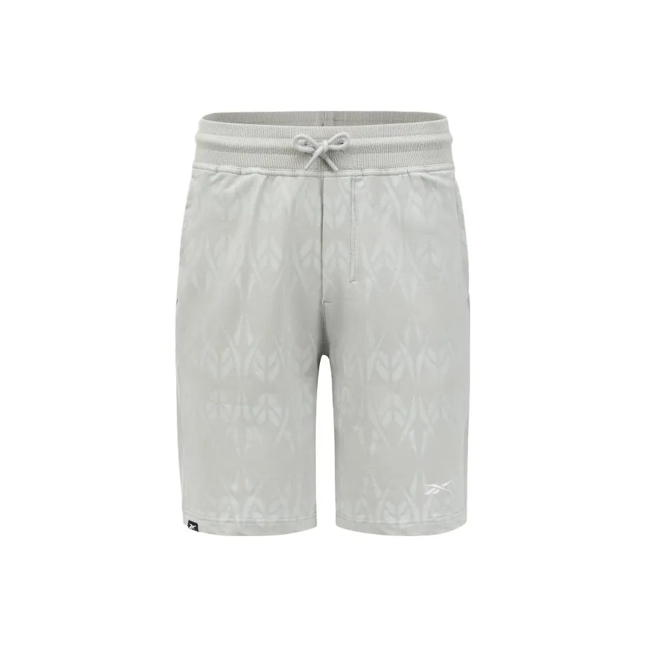 REEBOK Повседневные шорты Мужские Серые