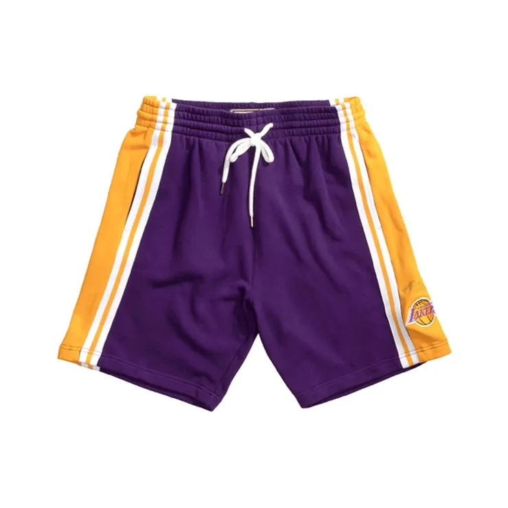 MITCHELL NESS Баскетбольные шорты Мужские Фиолетовые
