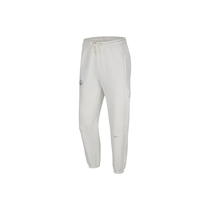 Nike x NBA Knitted Sports Pants Men's Ivory White