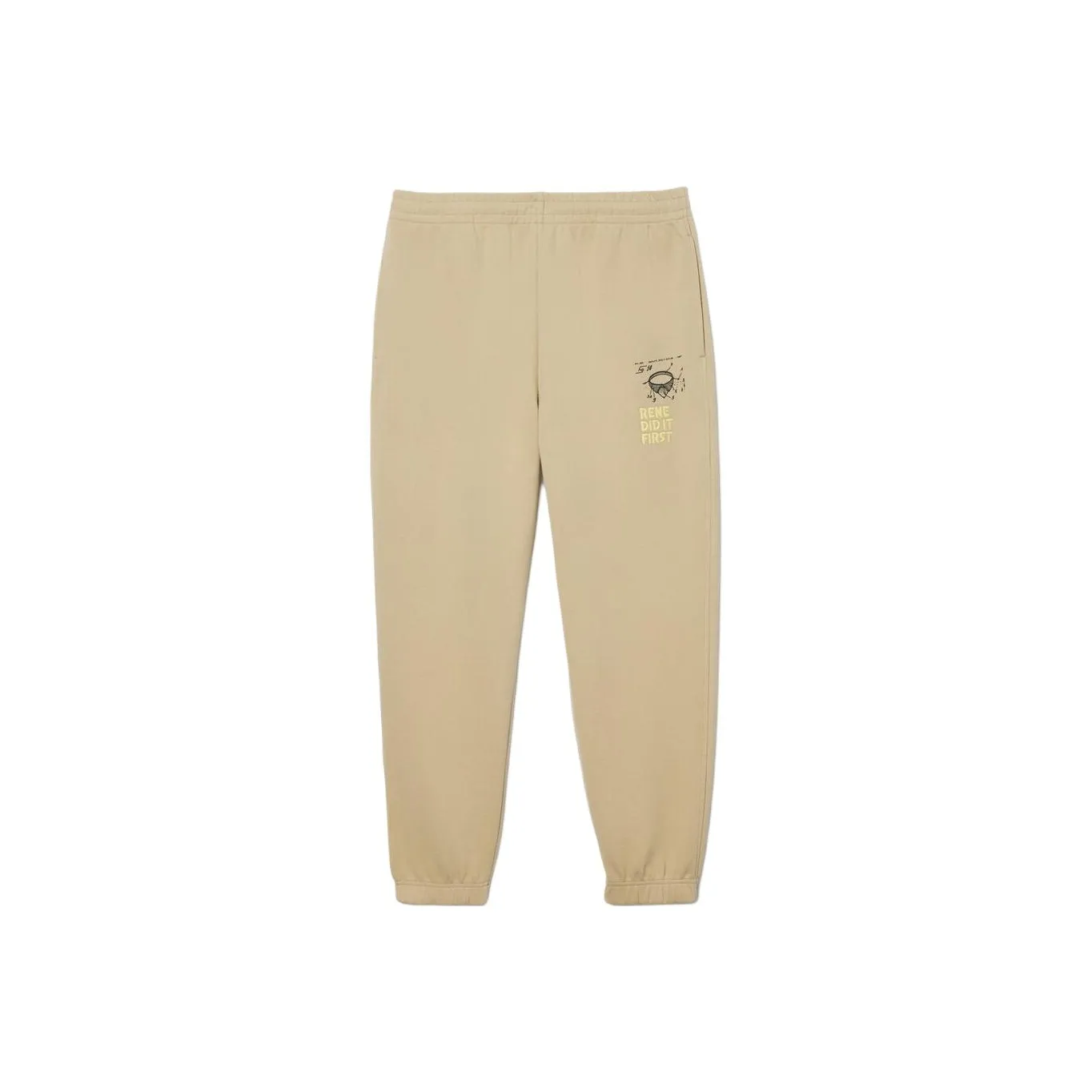 LACOSTE Graphic print Cotton Track Pants