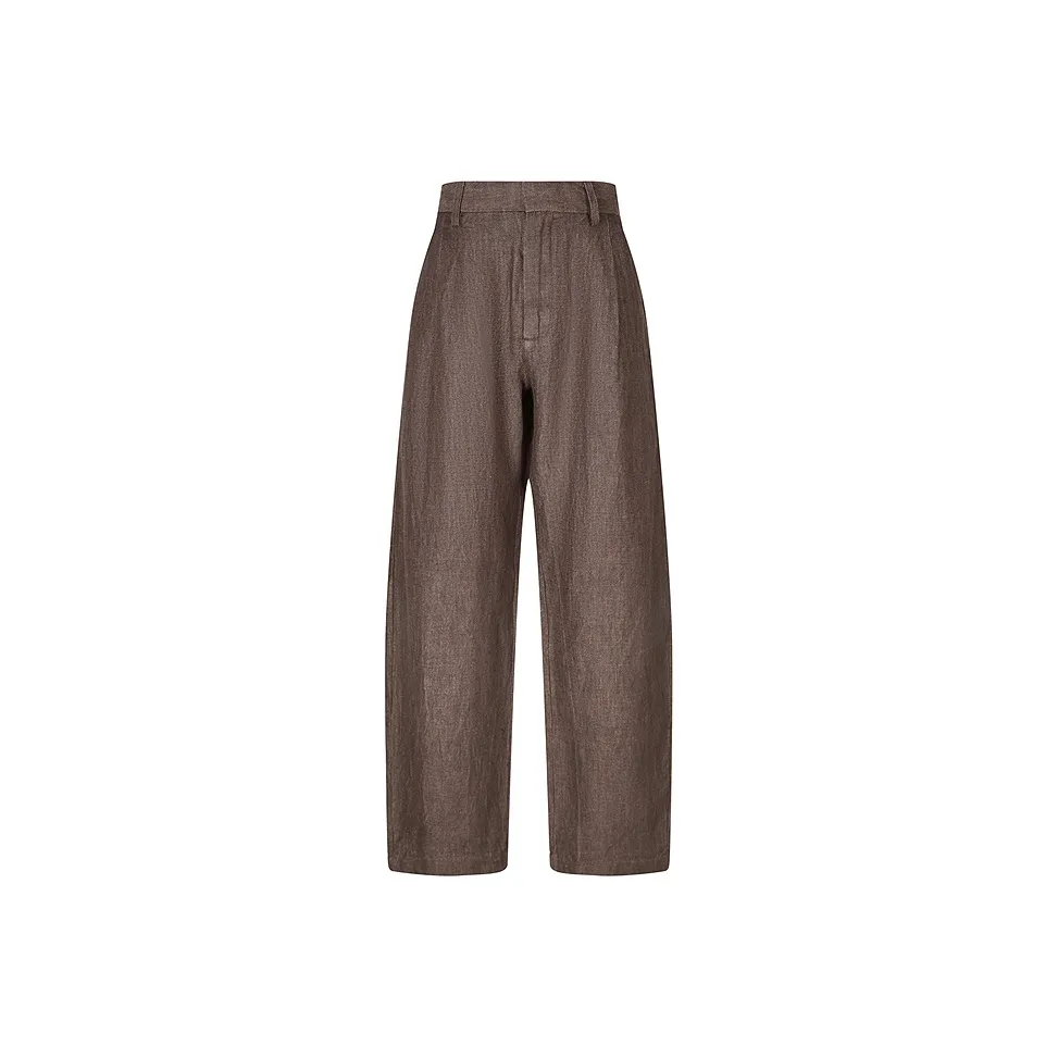 CROQUIS Повседневные брюки Мужские Смешанный кофейный