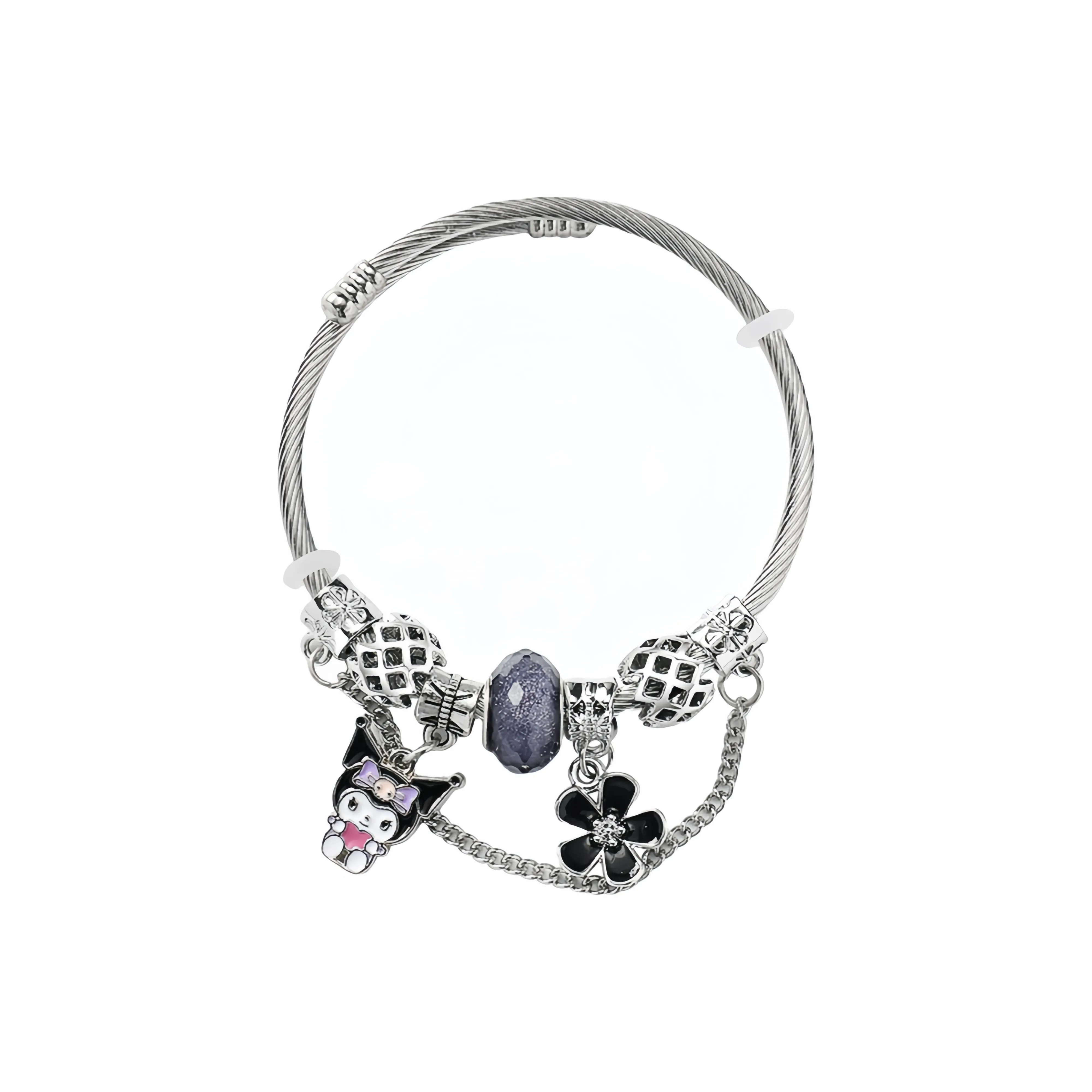 Sanrio Kulomi Металл Браслеты Женские Студенты Принцесса в бегах Мультяшный Бусины