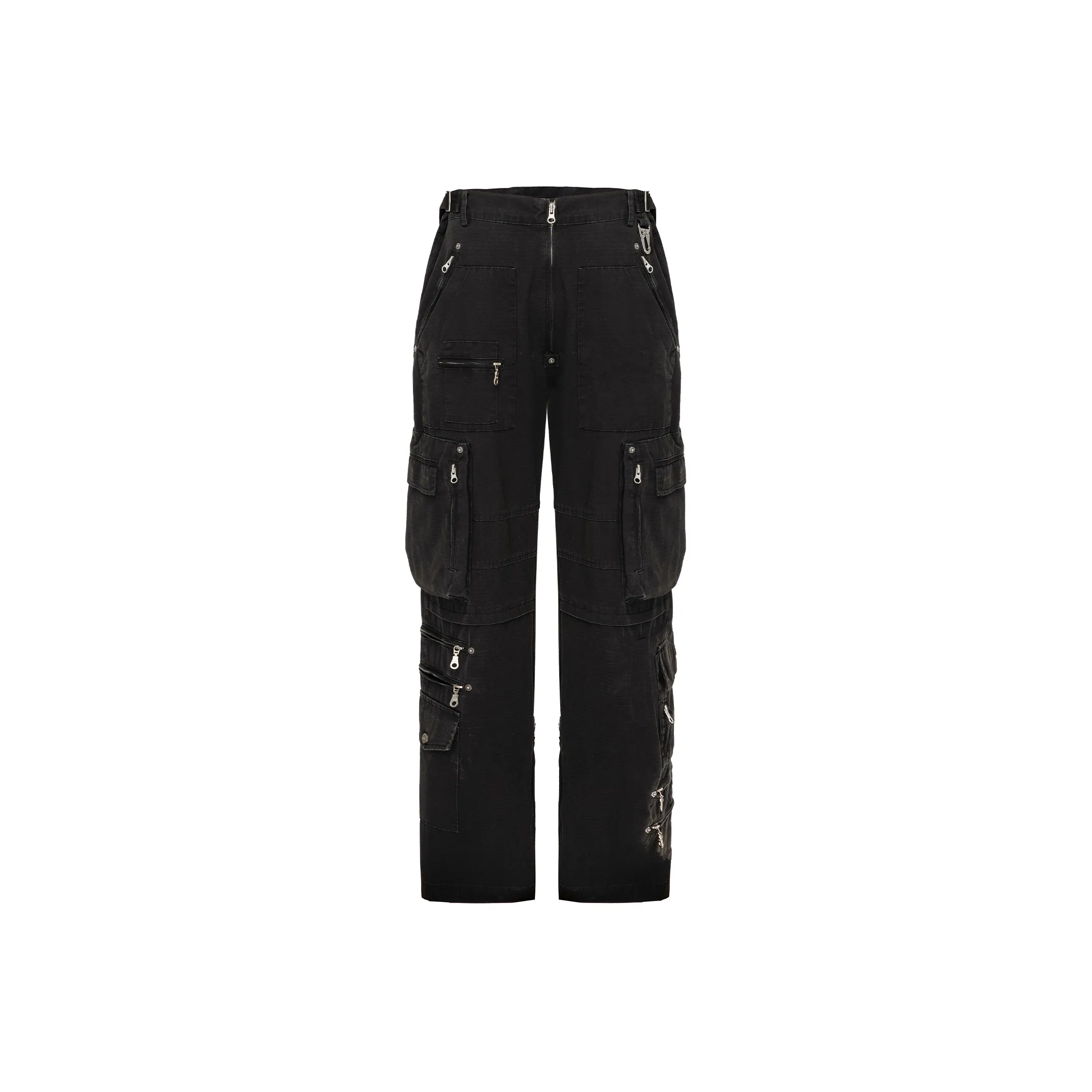 FIRE 2 COLD EGO Casual Pants Unisex Black