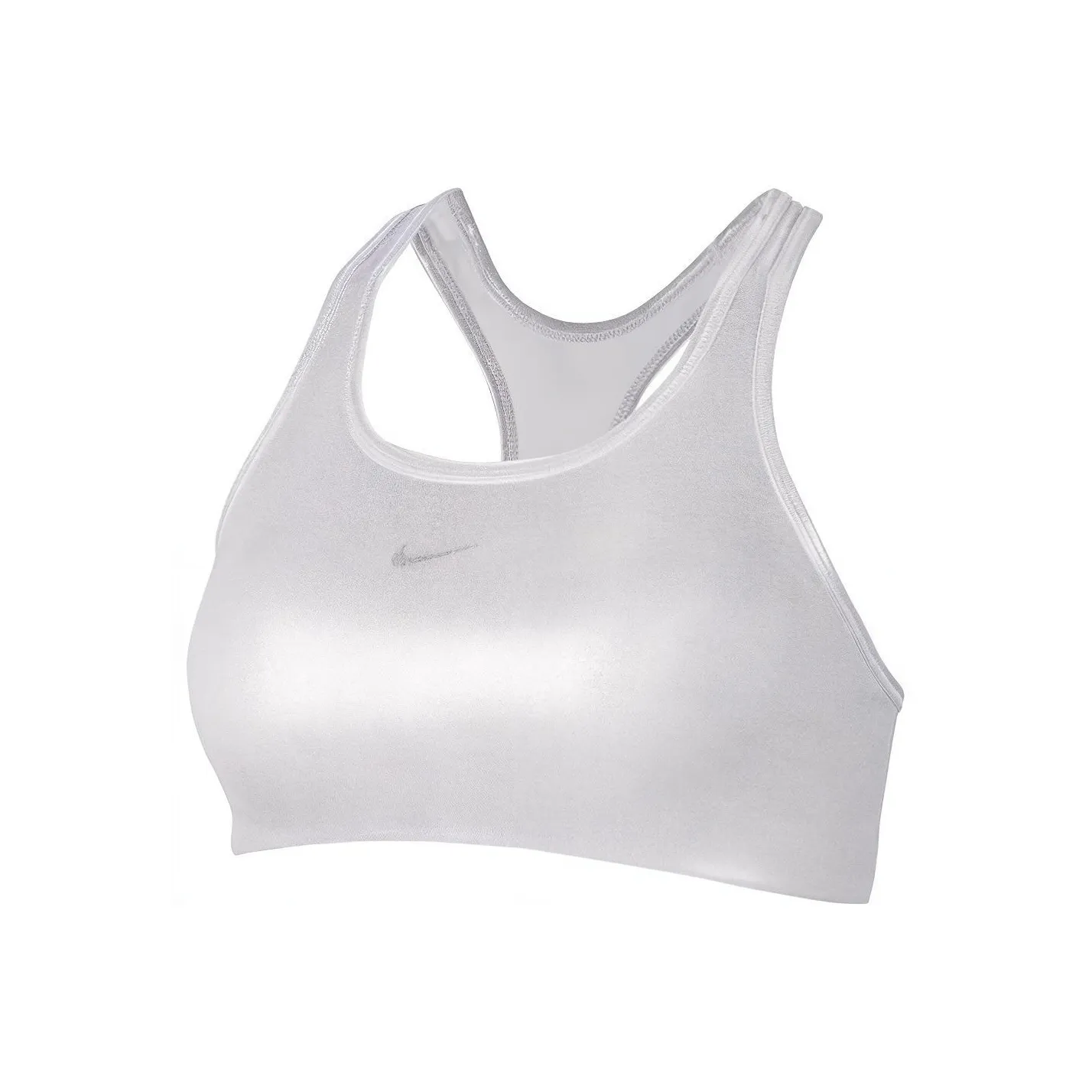 NIKE Металлическое серебро Женские Майки