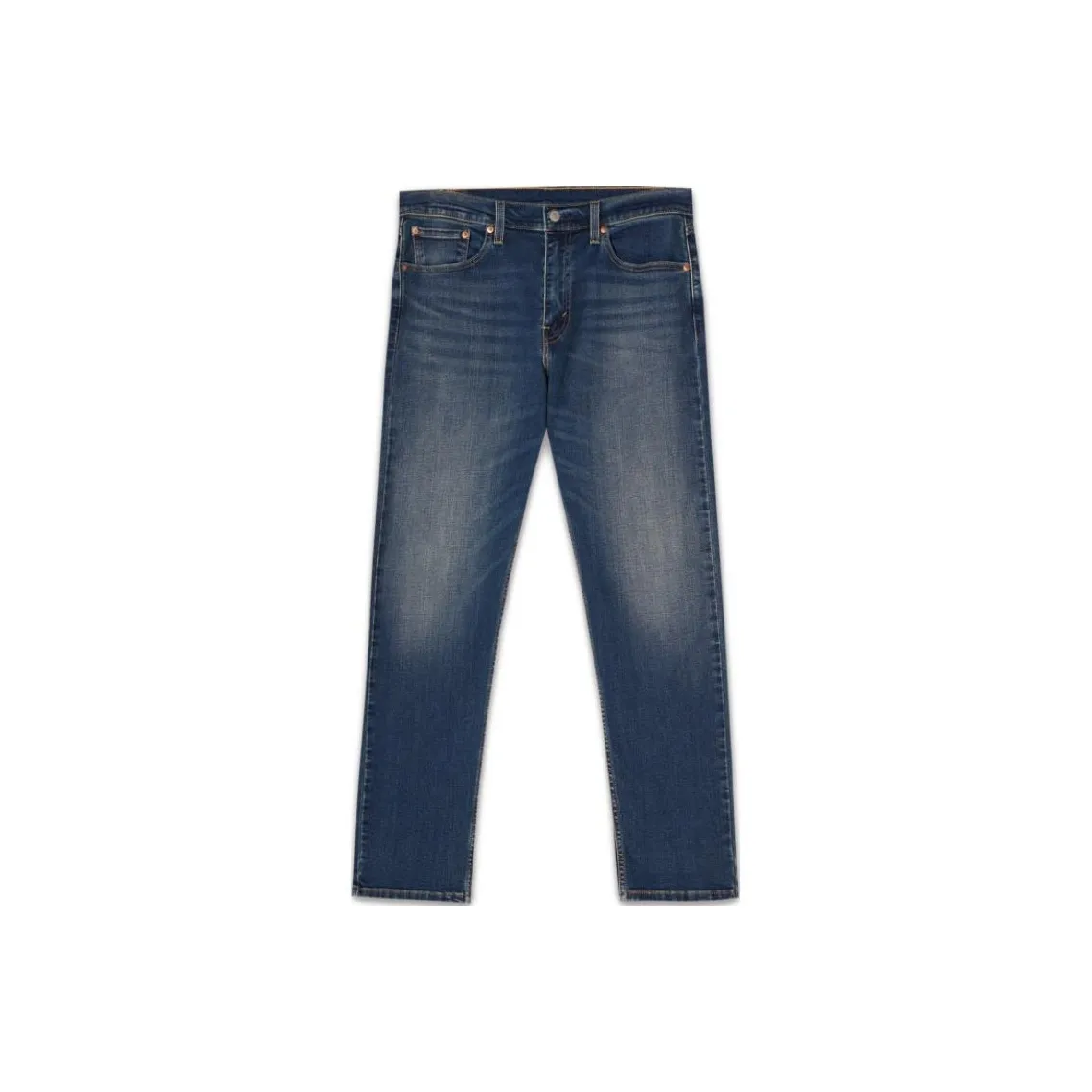 Levis Выстиранные синие мужские джинсы