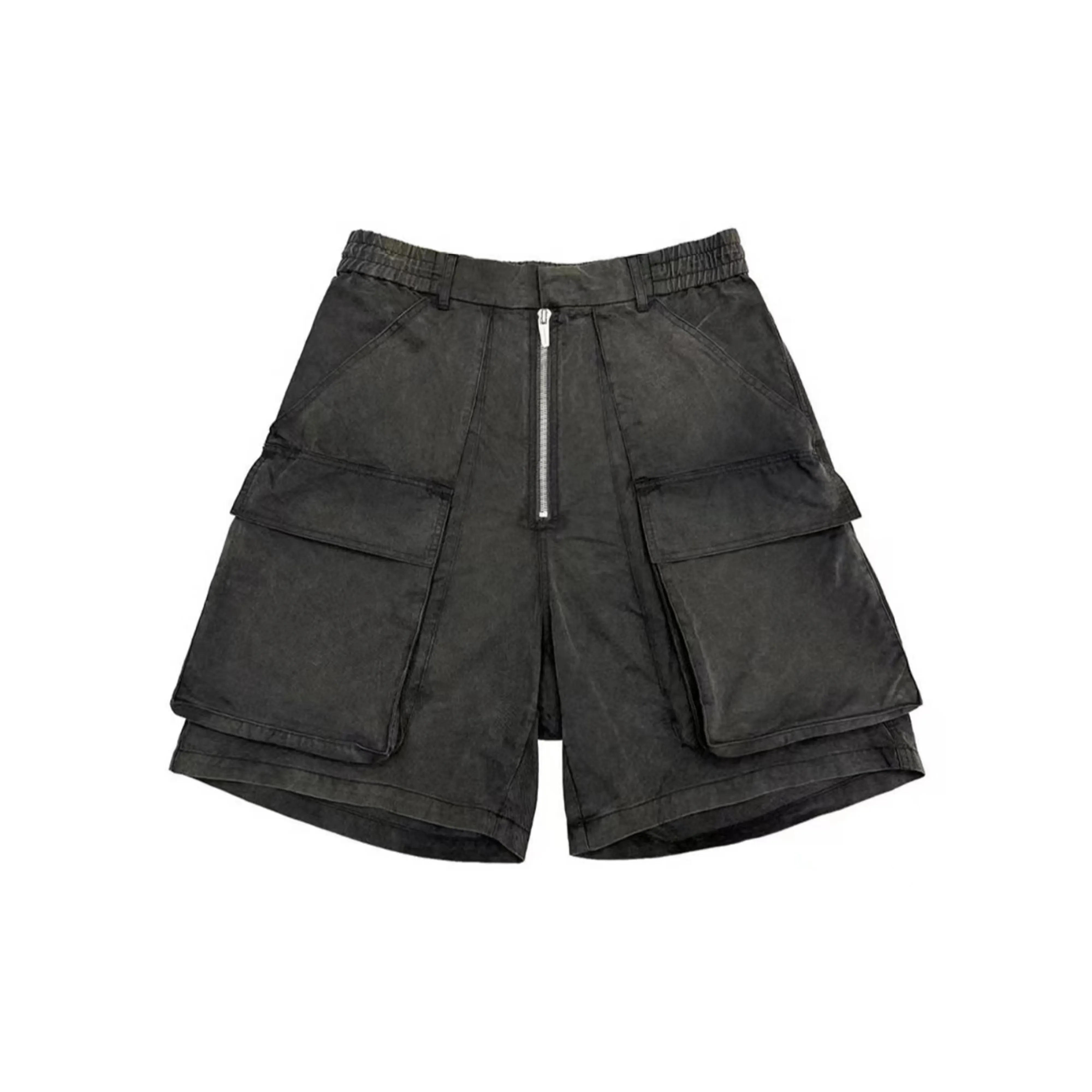 ARNODEFRANCE Casual Shorts Unisex Washed Black