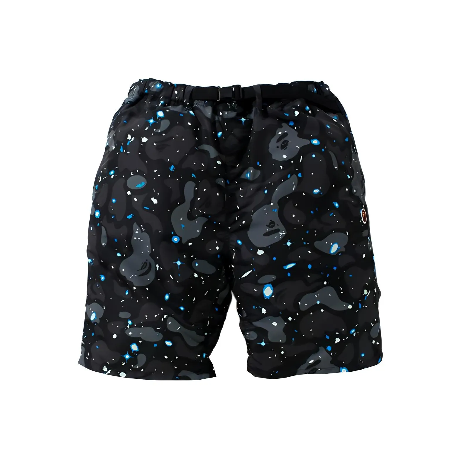 A BATHING APE Черные Мужские Повседневные Шорты