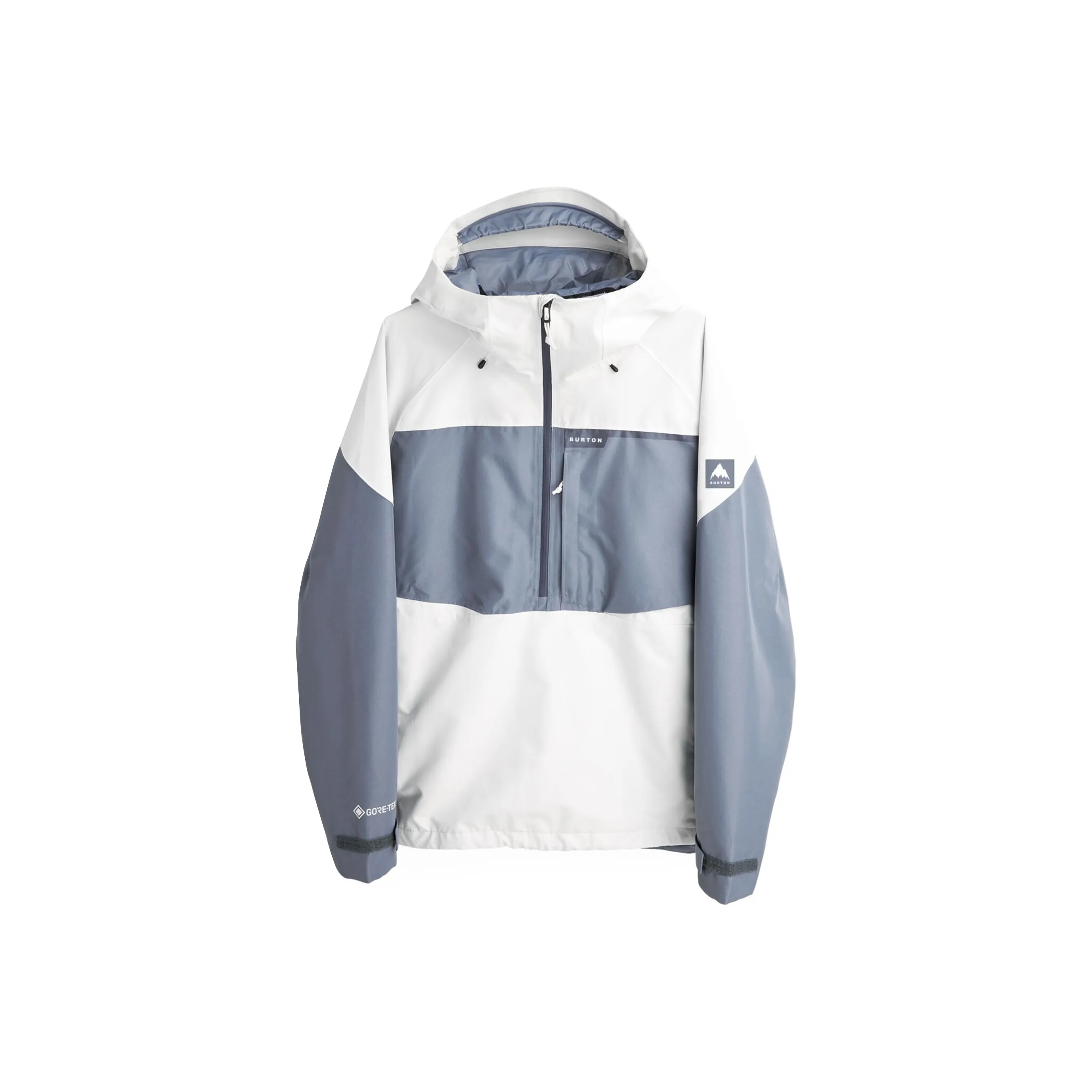 BURTON FROSTNER Ski Tops Men's White Gray
