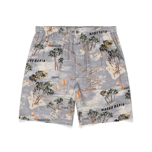 WACKO MARIA SS24 Серый Унисекс Повседневные шорты