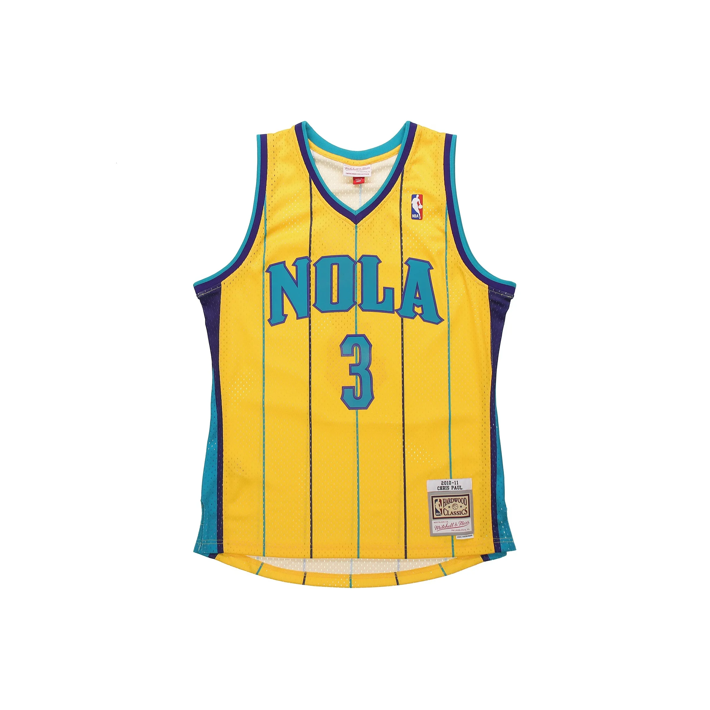 MITCHELL NESS Баскетбольная Джерси Унисекс Желтая