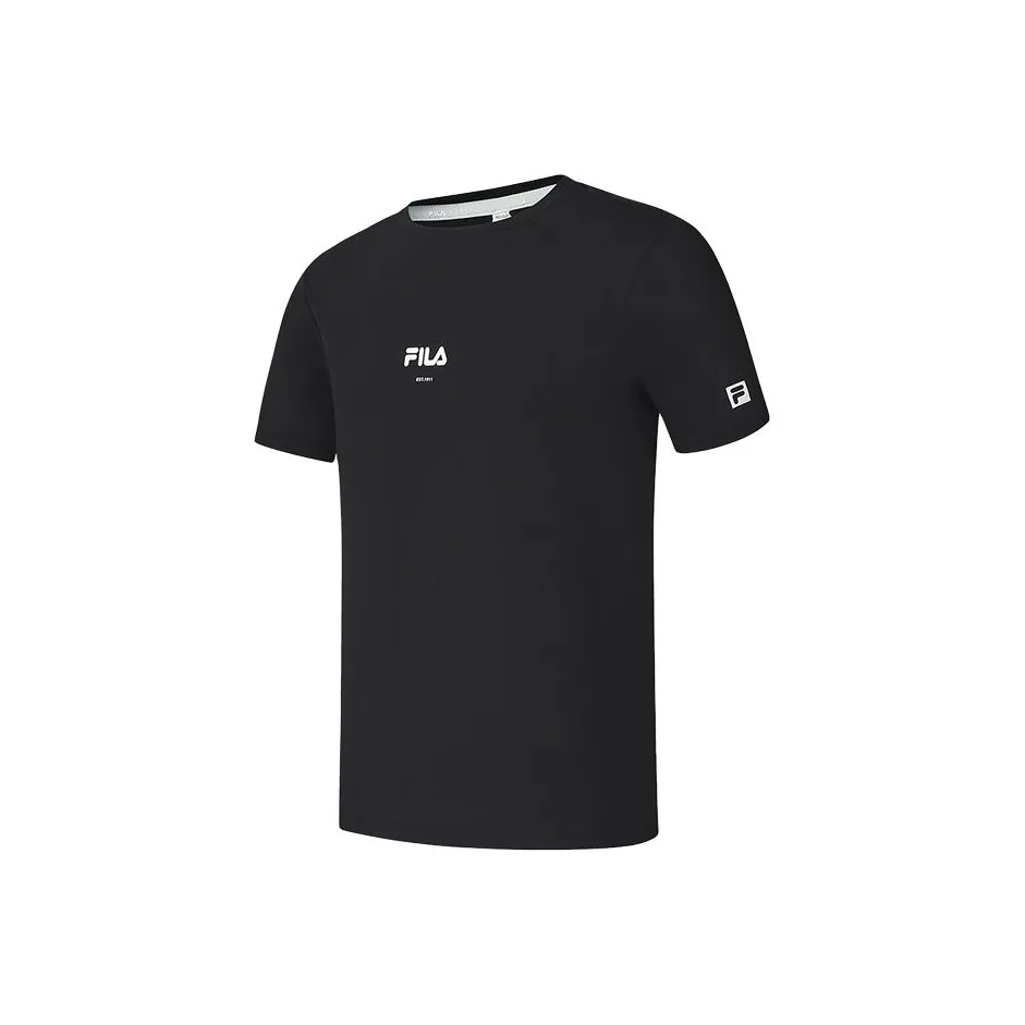 FILA AthleticsFitness SS25 T Shirt Men's Pitch Black BK