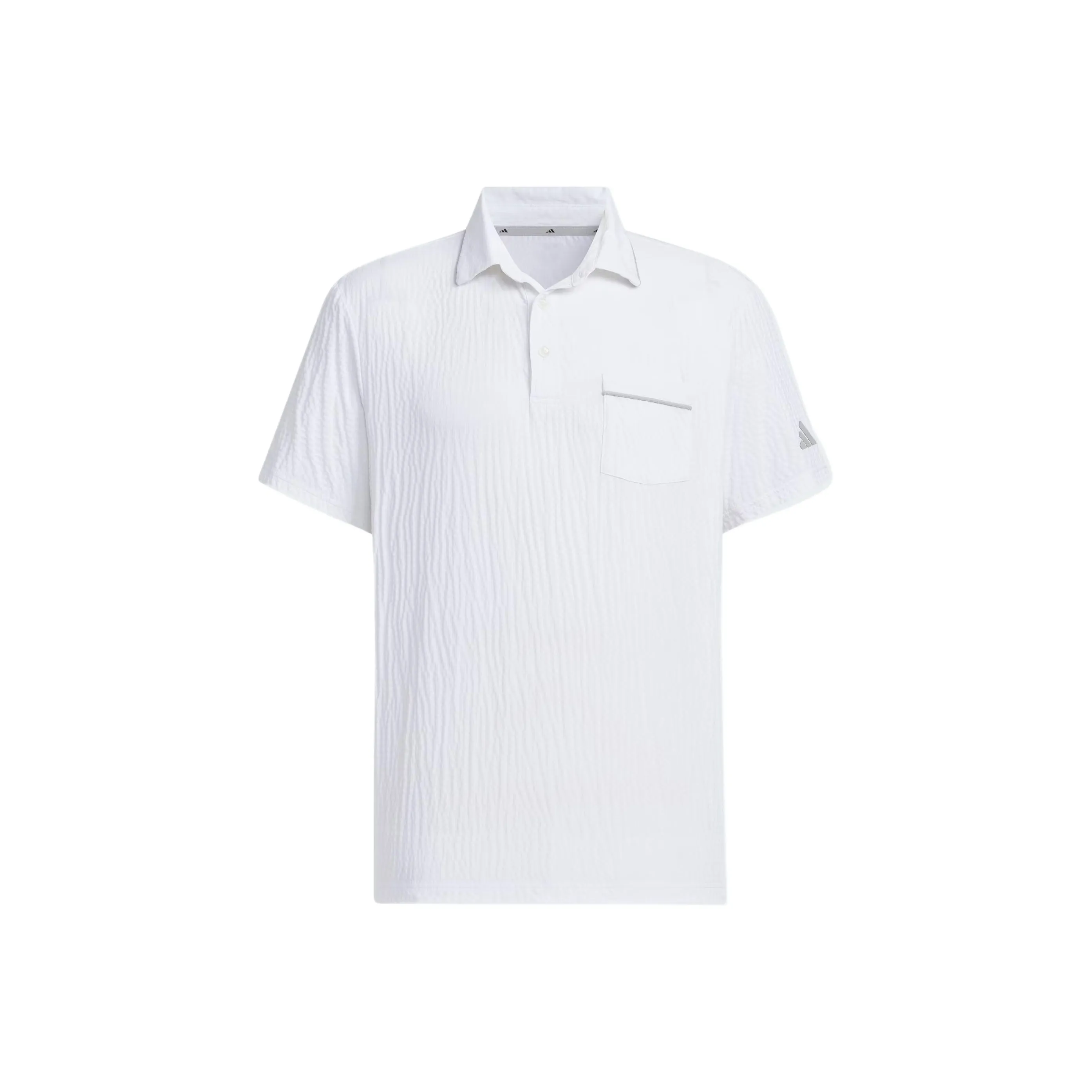 Adidas SEERSUCKER Polo Shirt Men's White