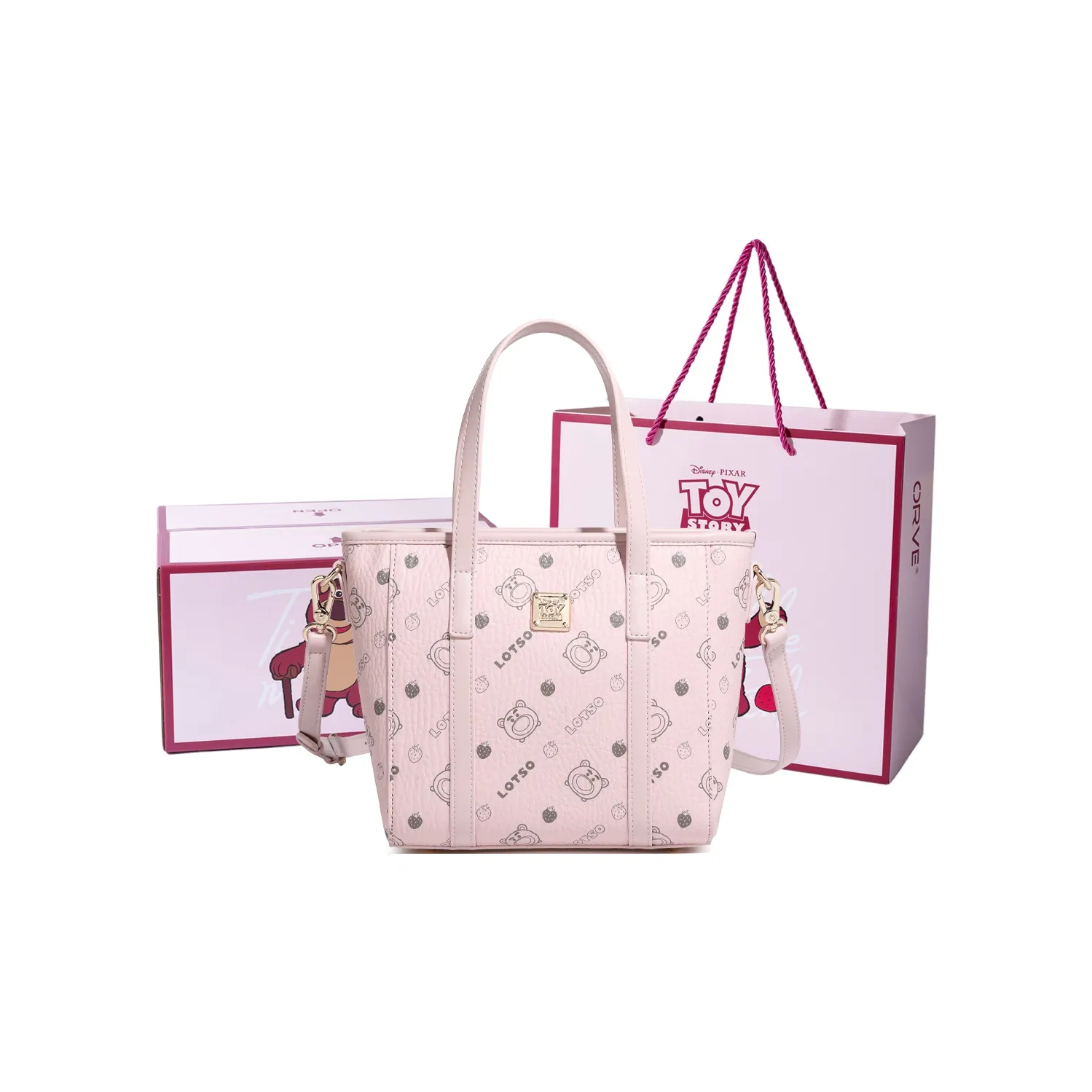 Disney Strawberry Bear Series ПВХ Сумка Женская Многоцветная