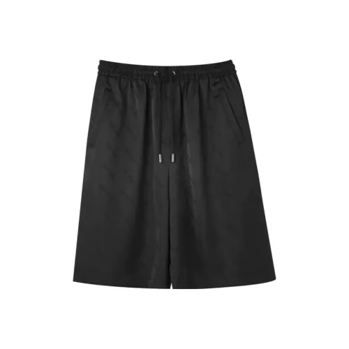 TEAM WANG Черные Унисекс Повседневные шорты
