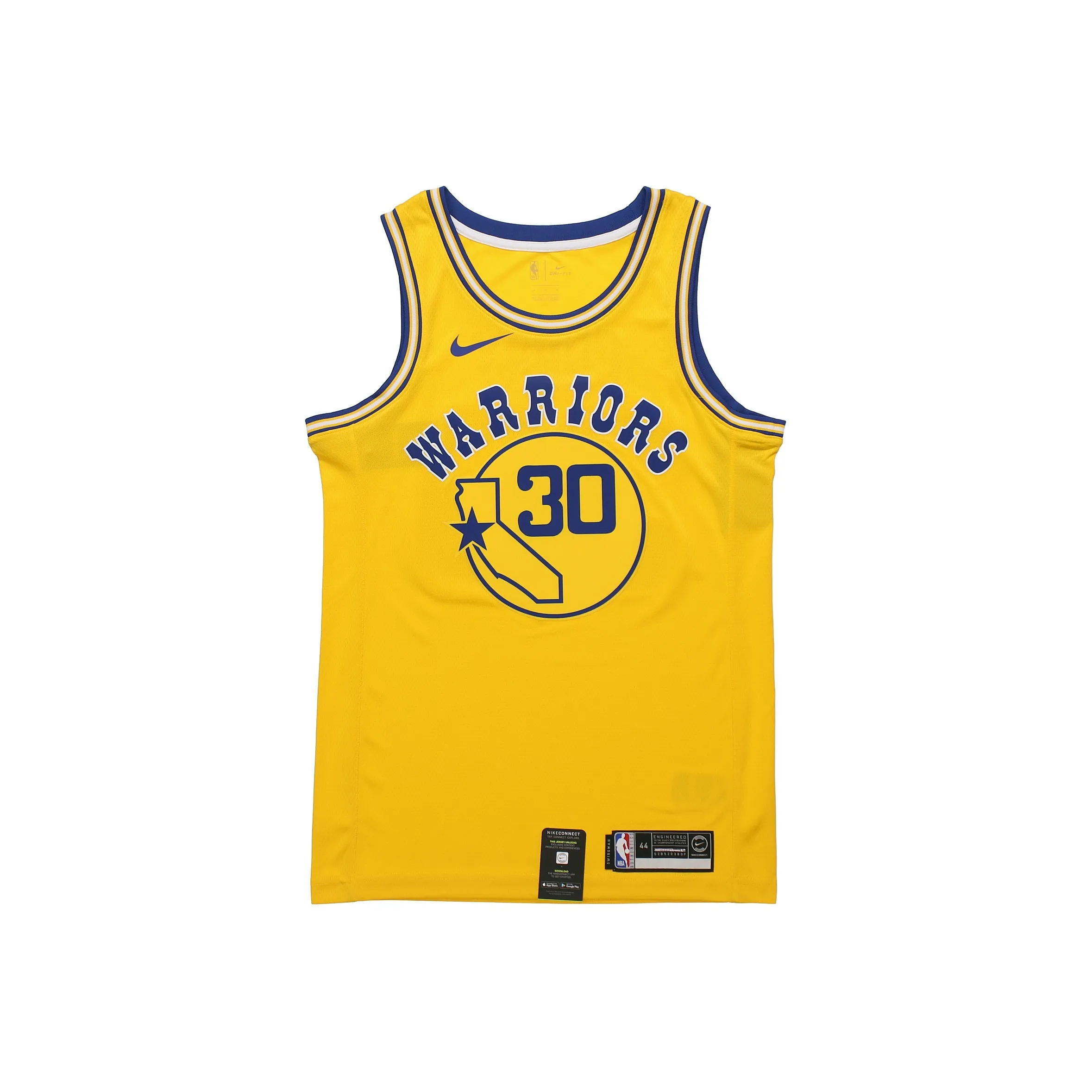 Nike Classic Edition Swingman Connected Jersey Спортивная одежда Мужская Желтая