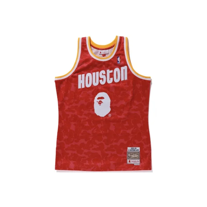 A BATHING APE Bape Топ без рукавов Унисекс Красный