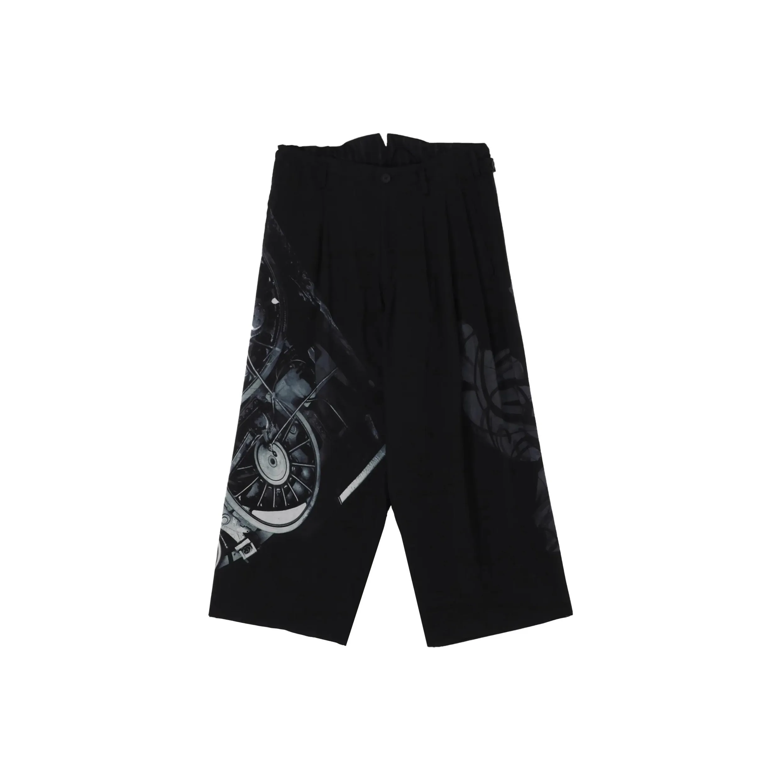 Yohji Yamamoto Wheel print Trousers