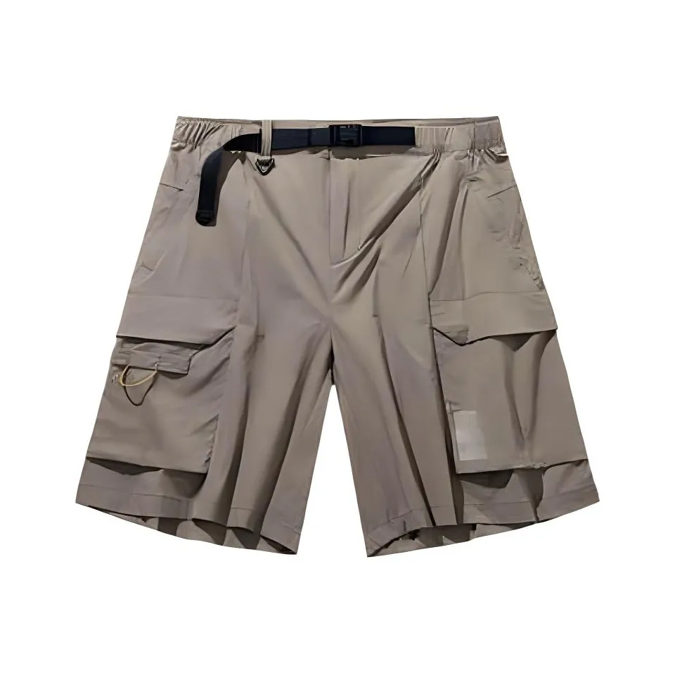 ANTA x National Geographic Outdoor Collection Карго шорты Мужские Earth Умбра