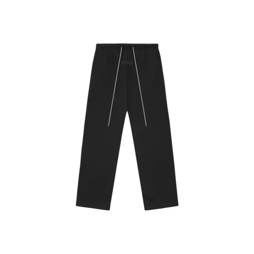 Fear of God Essentials 2024 Summer Collection Темно-деревянный черный/Черный Мужские Повседневные брюки