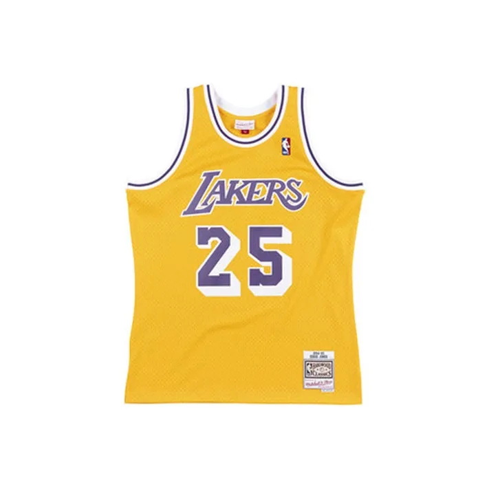 Mitchell & Ness Eddie Jones Nba Lakers 1994 1995 Swingman Vest