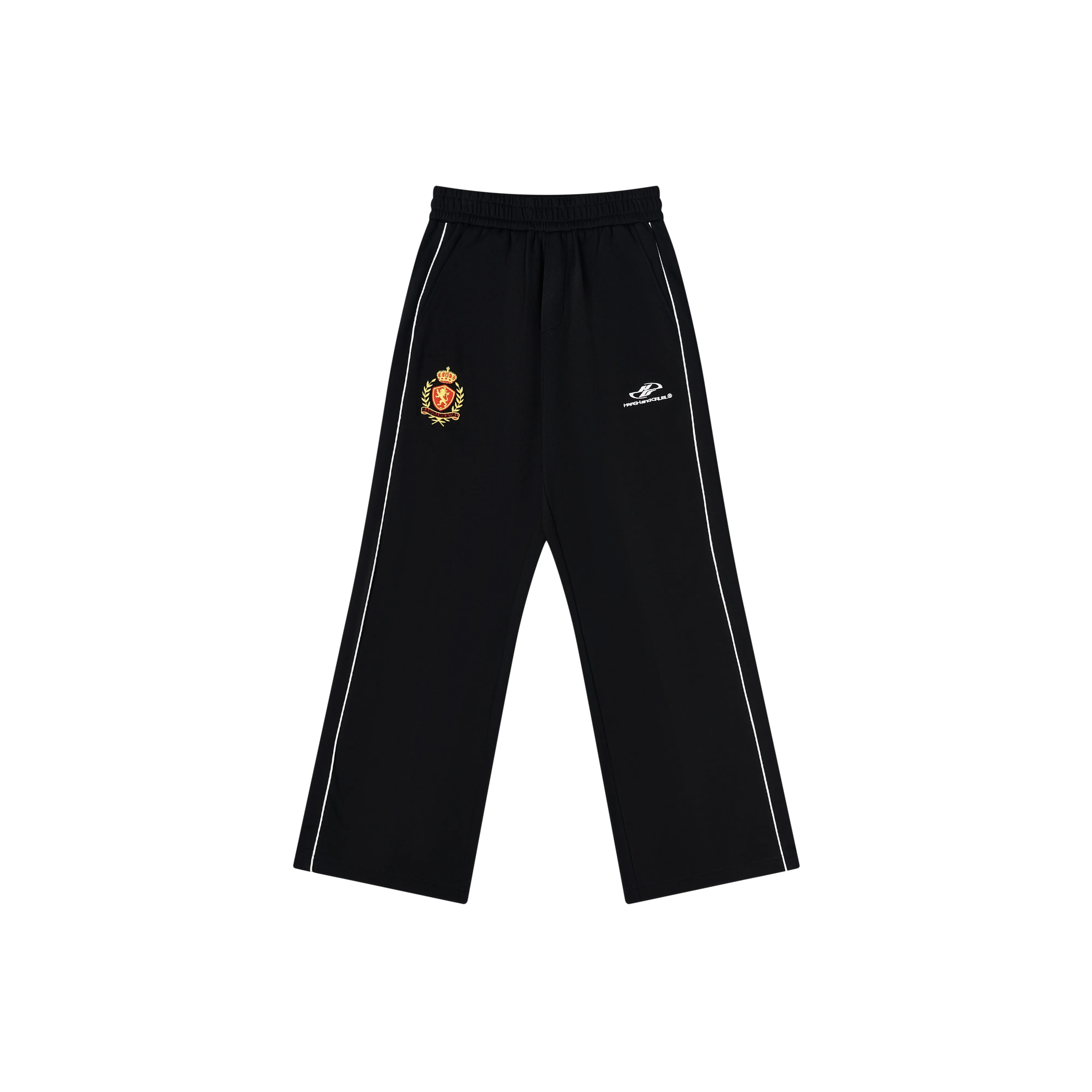 HARSH AND CRUEL Повседневные брюки Унисекс Черный