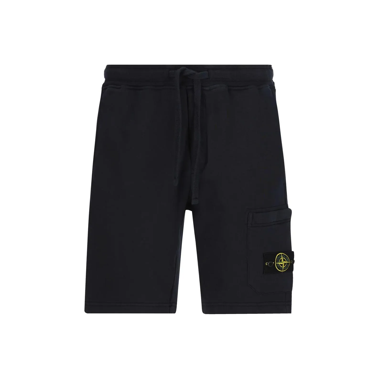 STONE ISLAND Compass appliqué Cotton Track Shorts