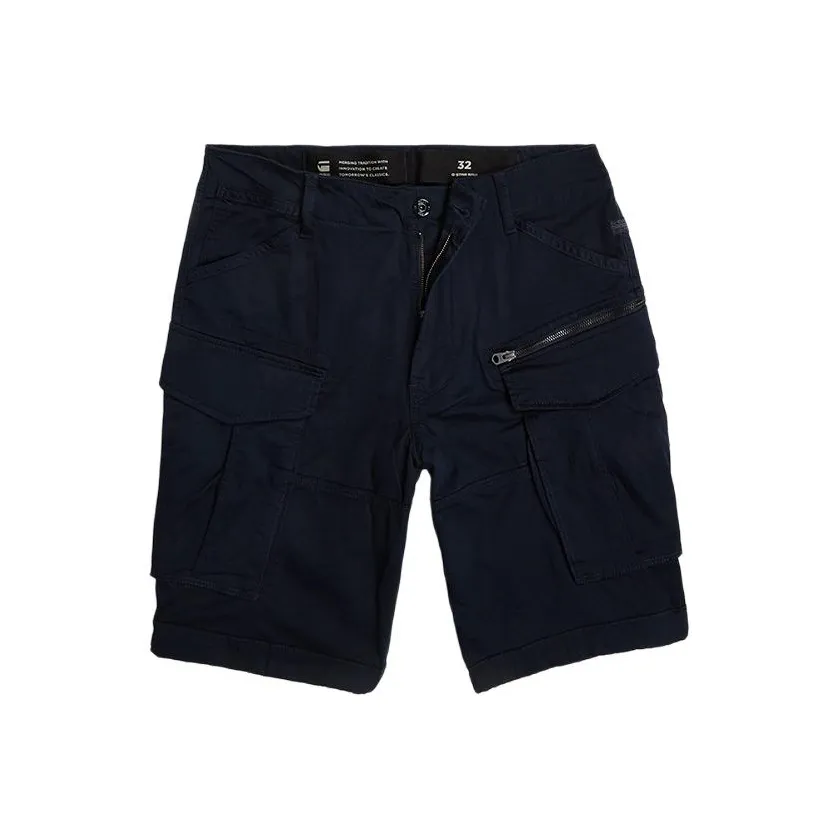 г Звезда RAW Карго Шорты Мужские Темно-Синие