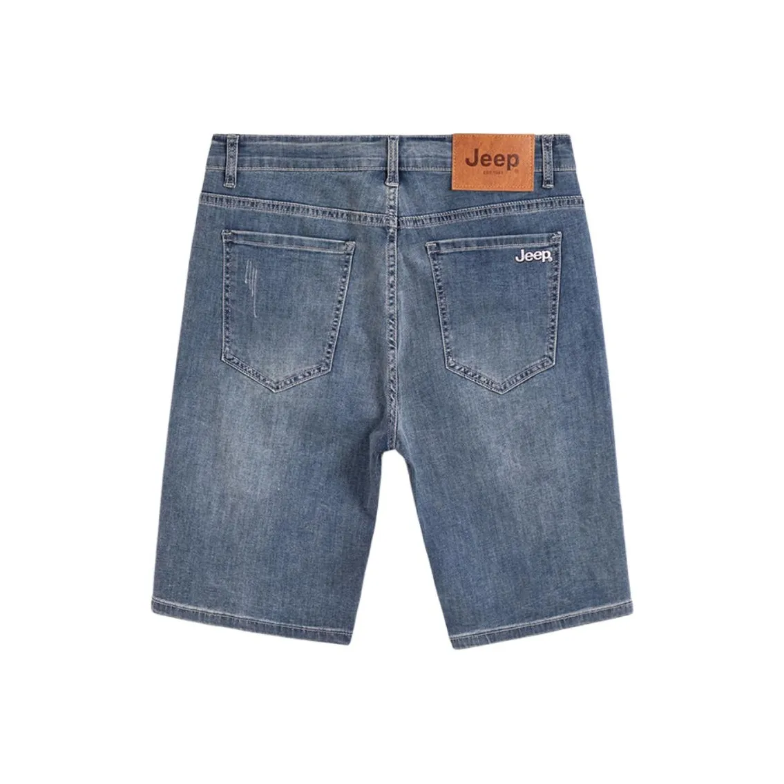 JEEP Мужские джинсовые шорты голубого и серого цвета