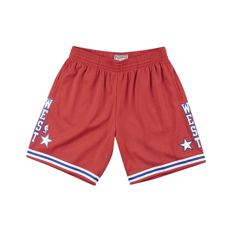 Mitchell & Ness Basketball Shorts Men's Red