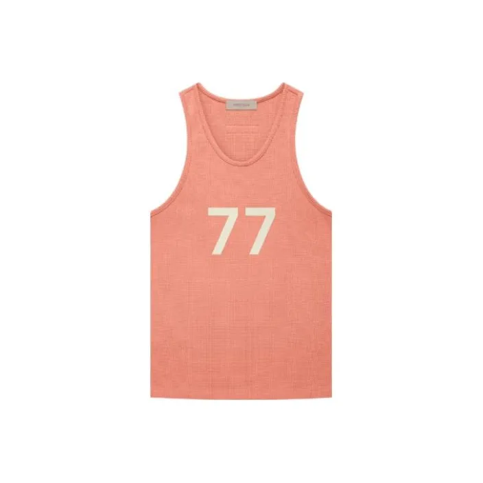 Fear of God Essentials FW22 WOMEN'S Майка Коралловый Топ на бретелях Женские Кораллово-красный