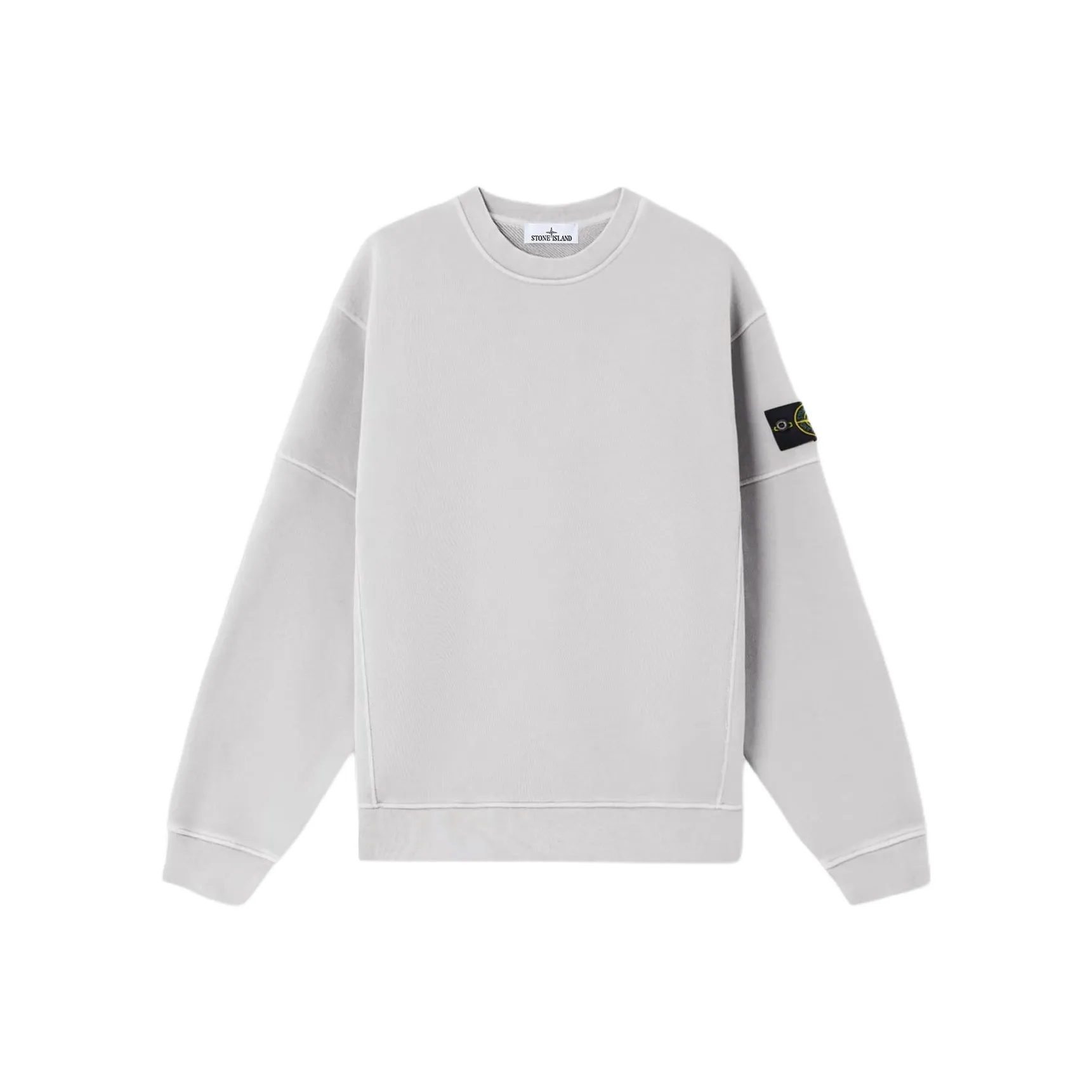 STONE ISLAND Толстовка Мужская Pearl Gray