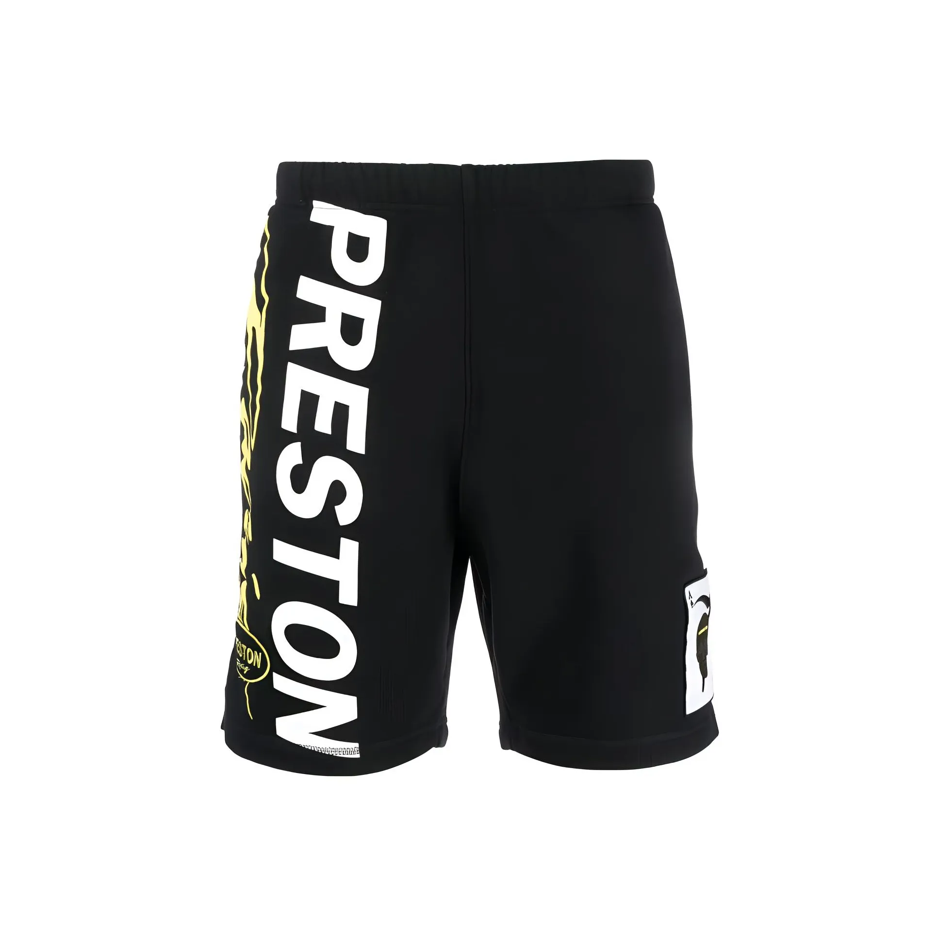 HERON PRESTON Logo print Jersey Track Shorts