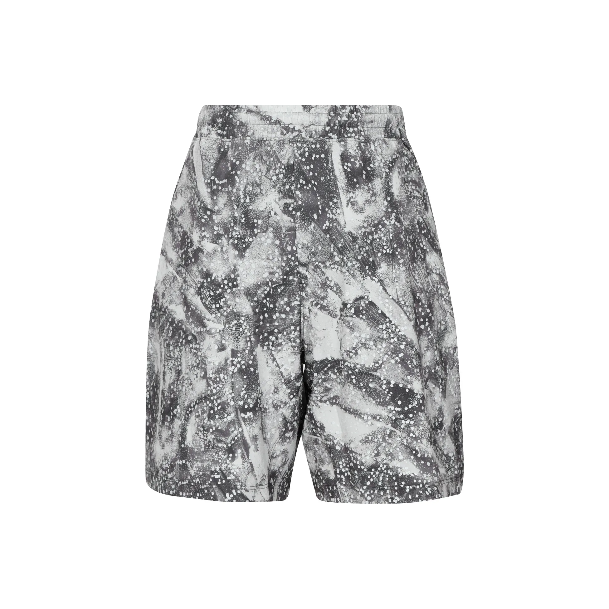 Lululemon Pace Breaker Casual Shorts Men Gray Silver Reflective Multicolor