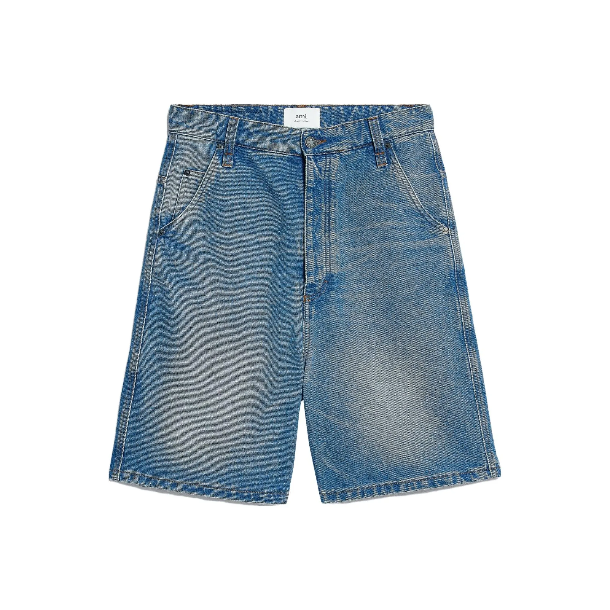 AMIPARIS Alex High Waist Denim Shorts