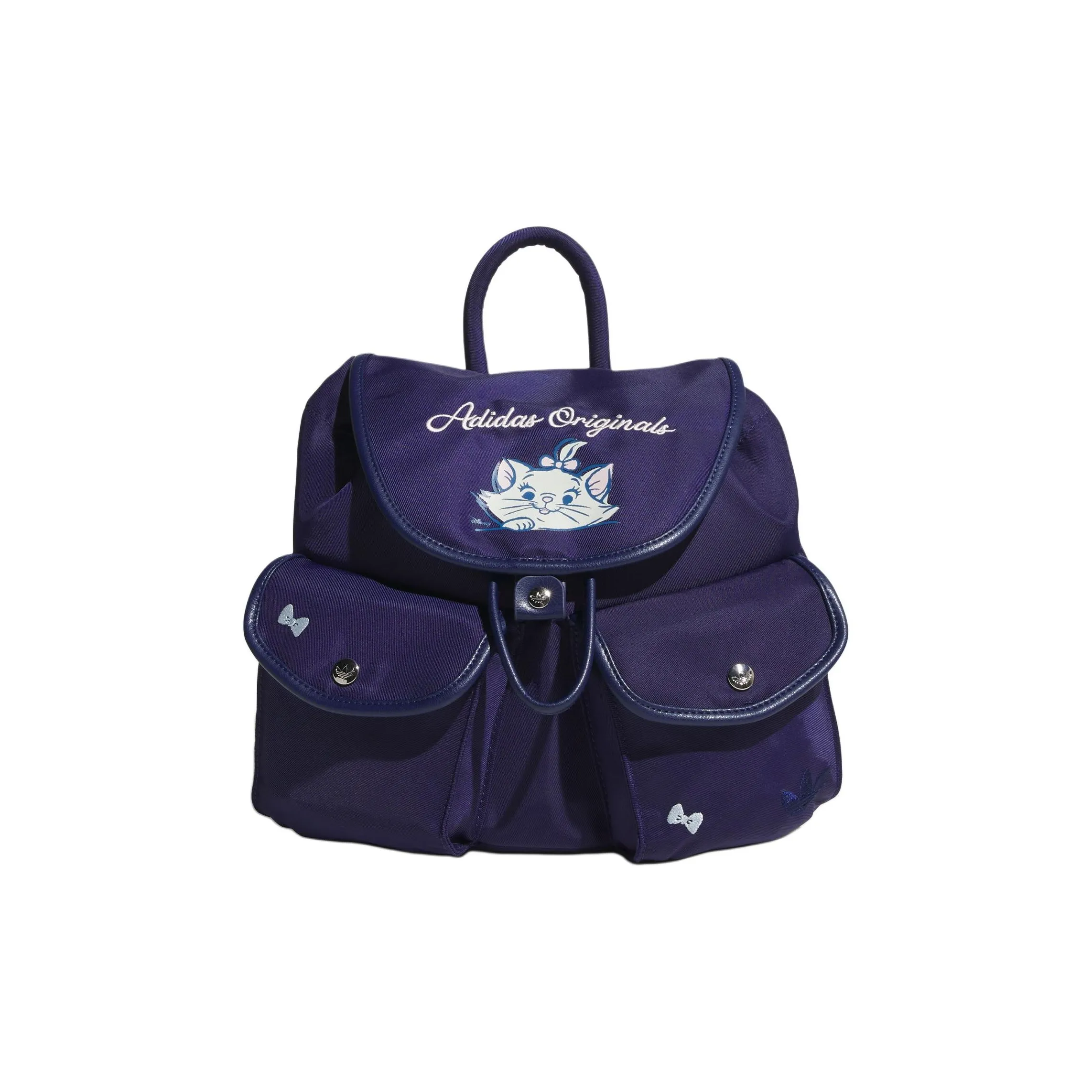 Adidas Originals Disney Marie Cat, Collaboration Recycled Polyamide Backpack Women's Night Sky Purple