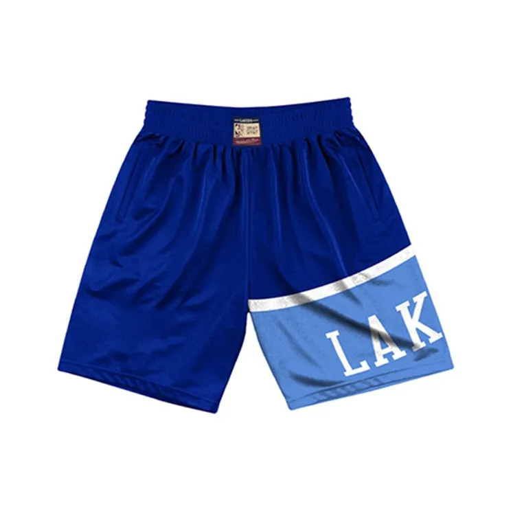 MITCHELL NESS Баскетбольные шорты Мужские Королевский синий