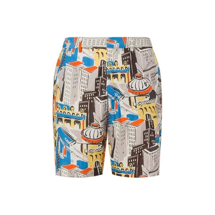 MOSCHINO Многоцветные Мужские Повседневные Шорты