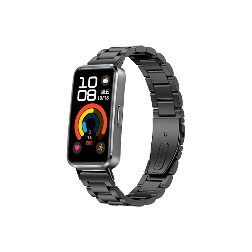 MOMODIZ Ремешок Huawei Совместимость Нержавеющая сталь Материал 18 см