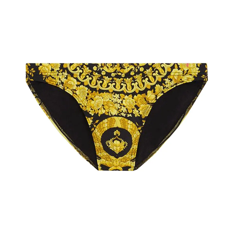 FANSIZHE Плавательные шорты Мужские Желтые