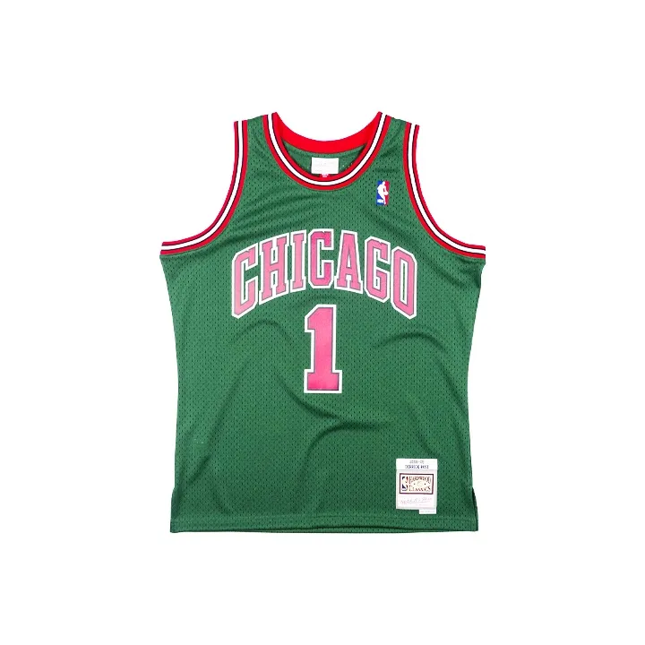 Mitchell & Ness Chicago Bulls 2008 09 Derrick Rose Swingman Jersey