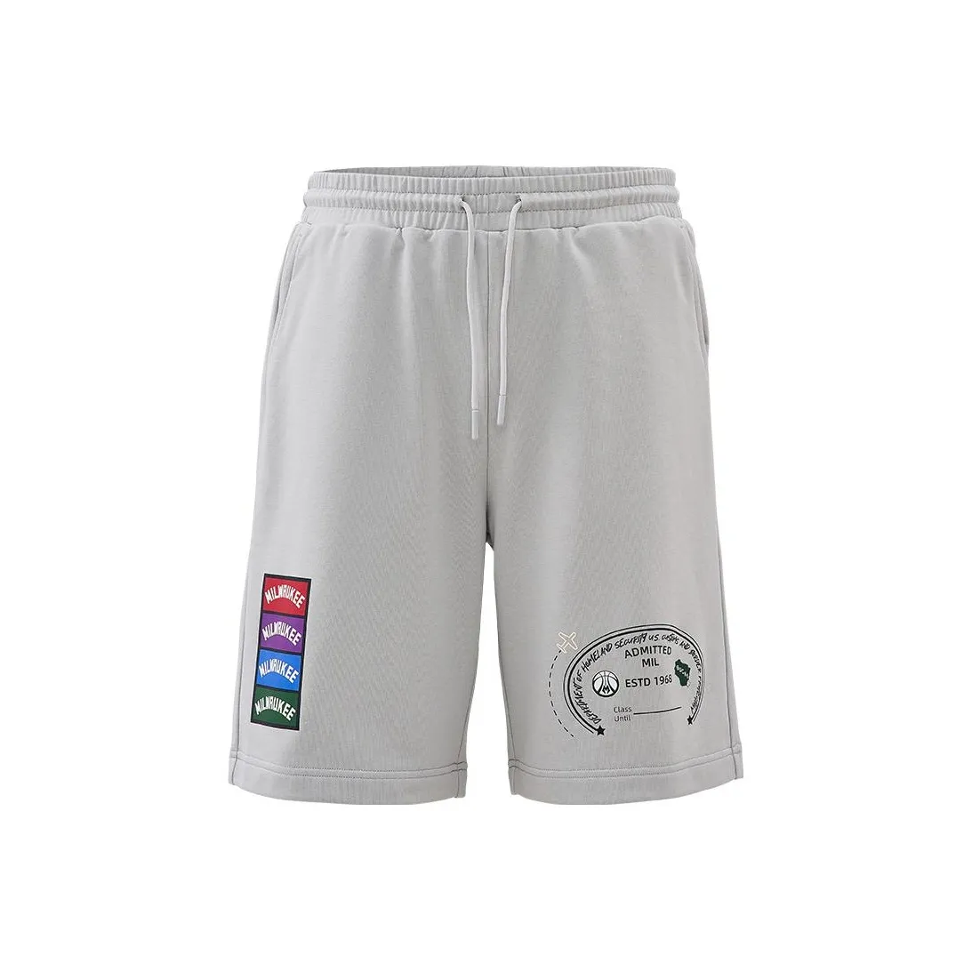 NBA Team Casual Shorts Men's Cool Smoke Gray