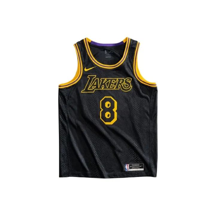 Nike Los Angeles Lakers Kobe Bryant Black Mamba City Edition Swingman Jersey