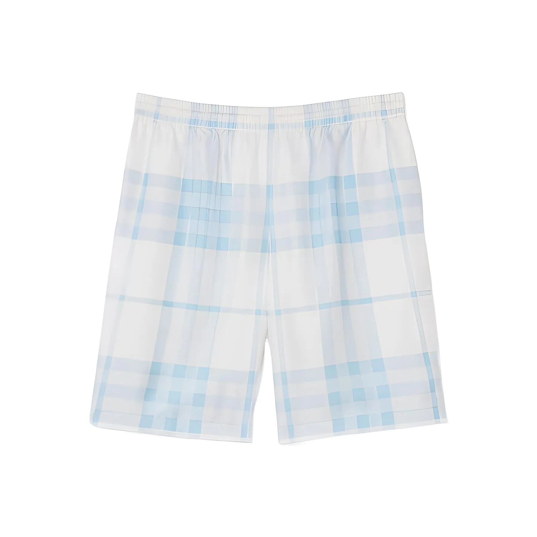 Burberry Checked Silk Shorts