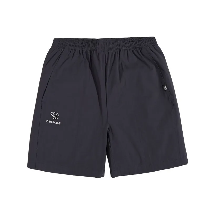 CORALIAN RUNOFF Collection Casual Shorts Unisex Bright Gray