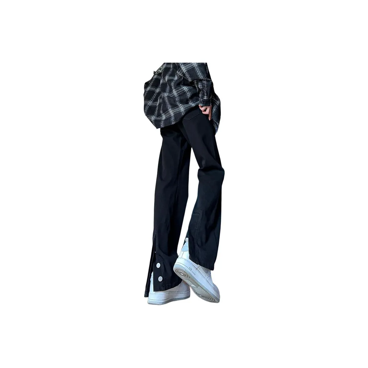 black fleece moon jacket