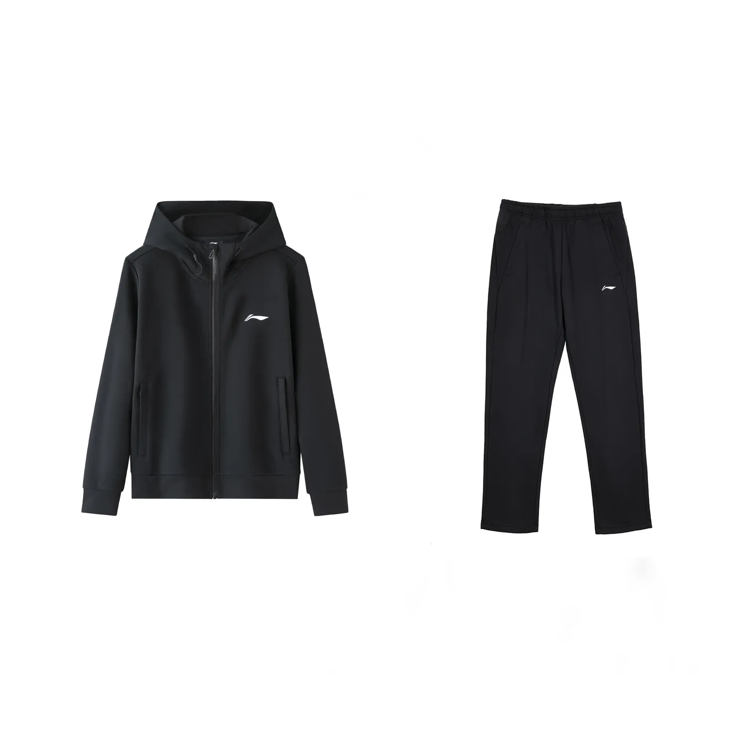 LINING Комплект Черный + Черный Мужской Повседневный Спортивный